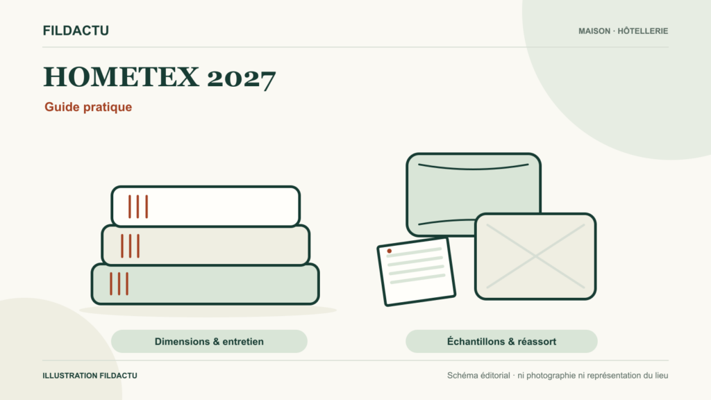 Morocco Hometex 2027 : comparer le linge de maison et d’hôtellerie