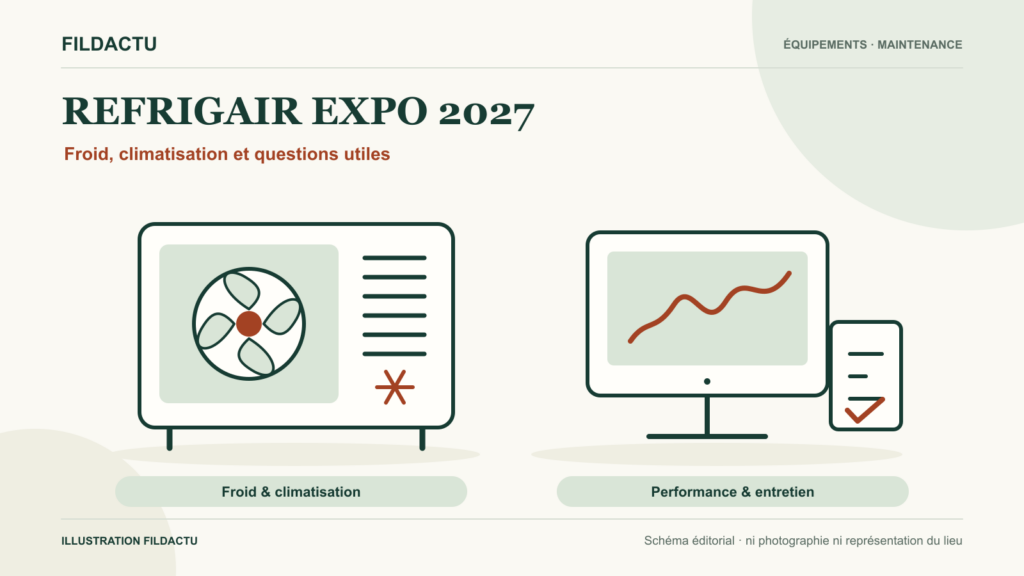 REFRIGAIR EXPO 2027 à Casablanca : préparer sa visite côté froid et climatisation